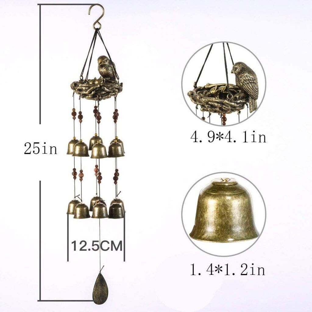 Bird Nest Wind Chimes