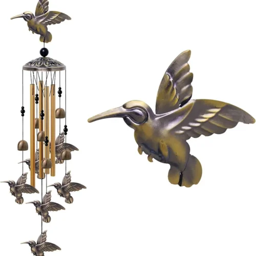 Garden Hummingbird Wind Chimes