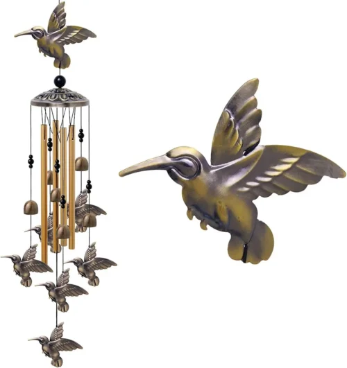 Garden Hummingbird Wind Chimes