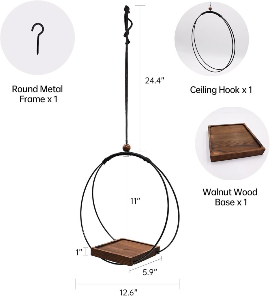 Modern Metal Plant Hangers Mid-Century sizes