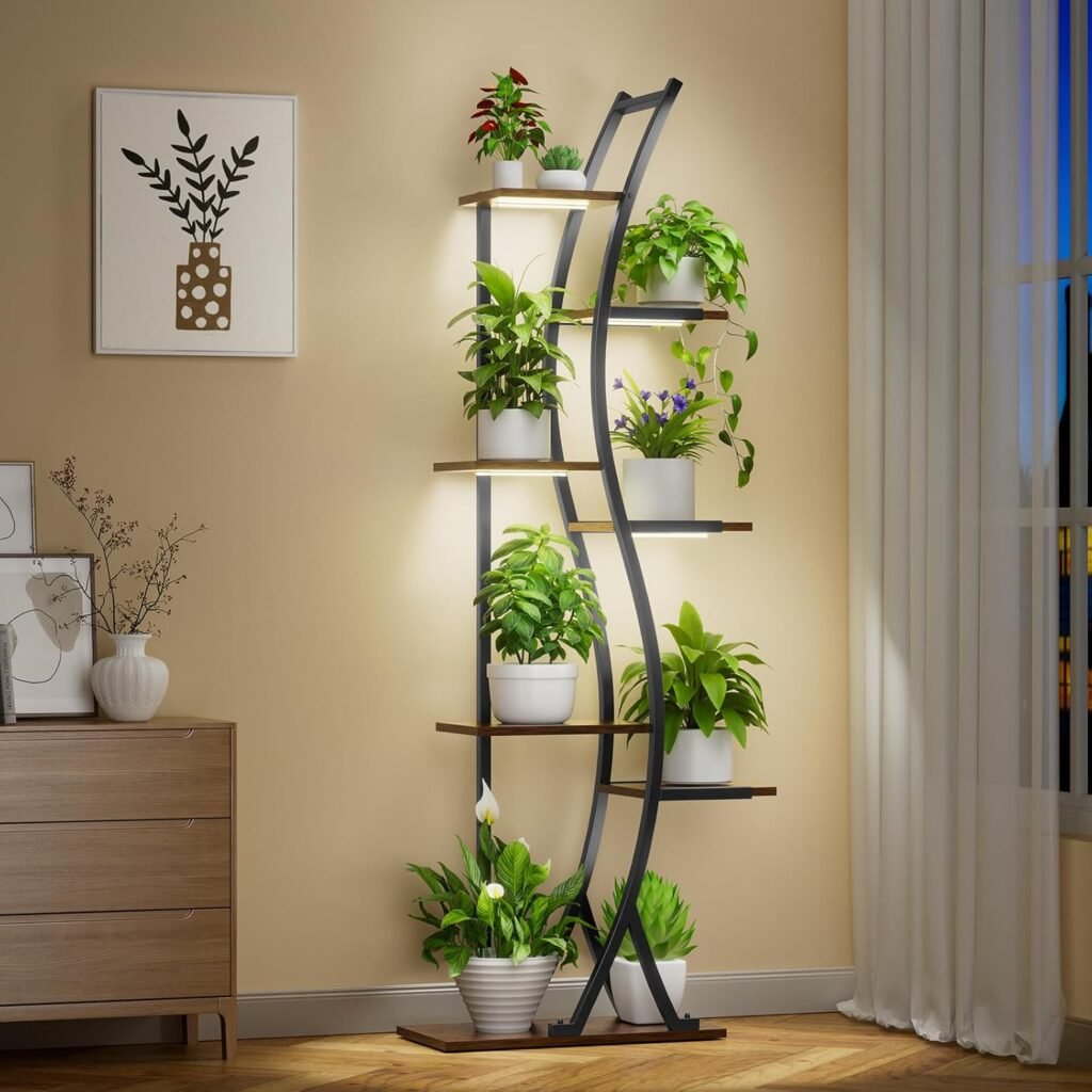 Plant Stand with Grow Light