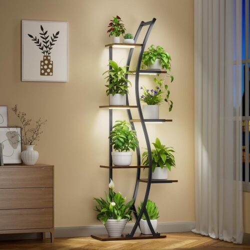 Plant Stand with Grow Light