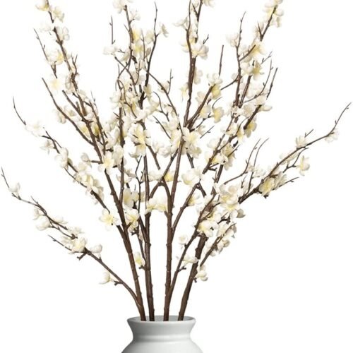 Set of 4 Artificial Cherry Blossom Branches