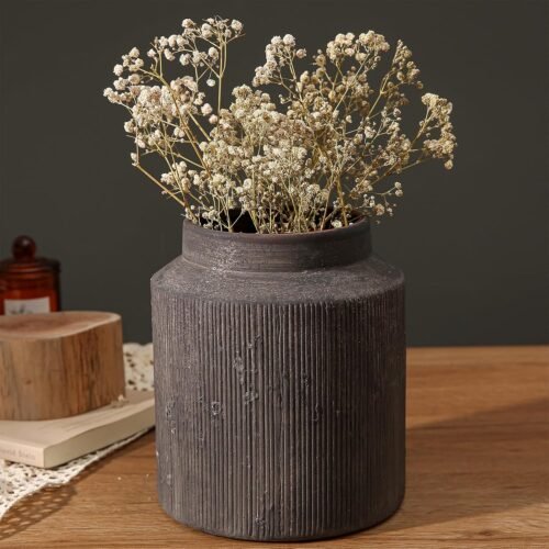 Rustic Terracotta Farmhouse Vase