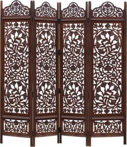 Balinese Style Freestanding Privacy Panel