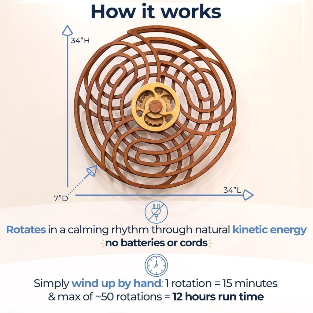 Moving Kinetic Wall Art