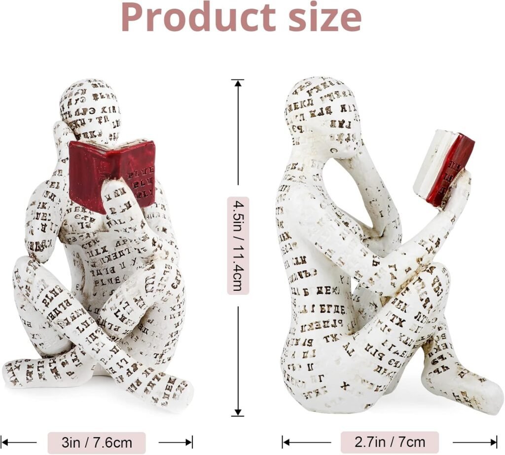 Reading Woman Figurine