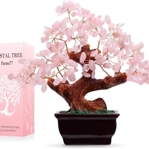 Rose Quartz Money Tree