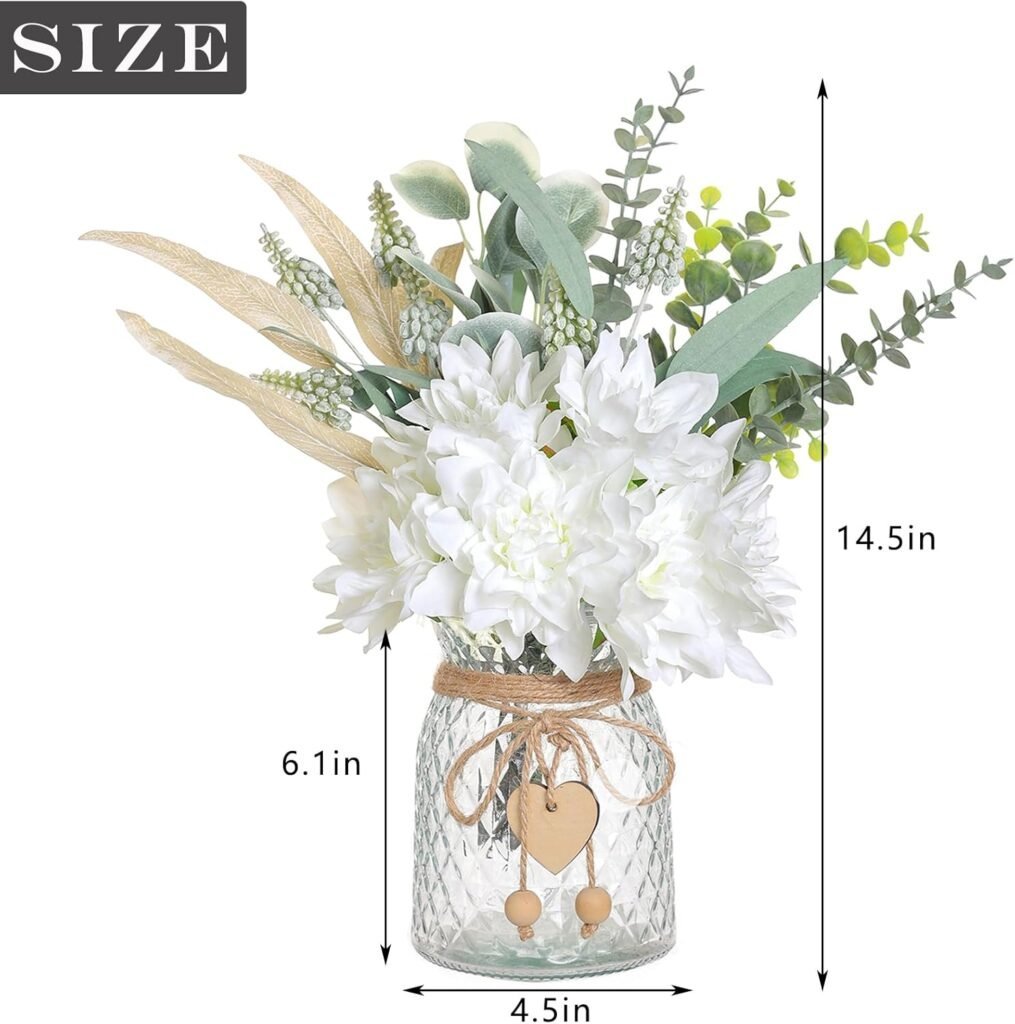 White Faux Flowers