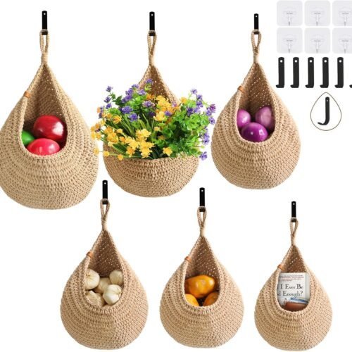 Boho Hanging Fruit Baskets