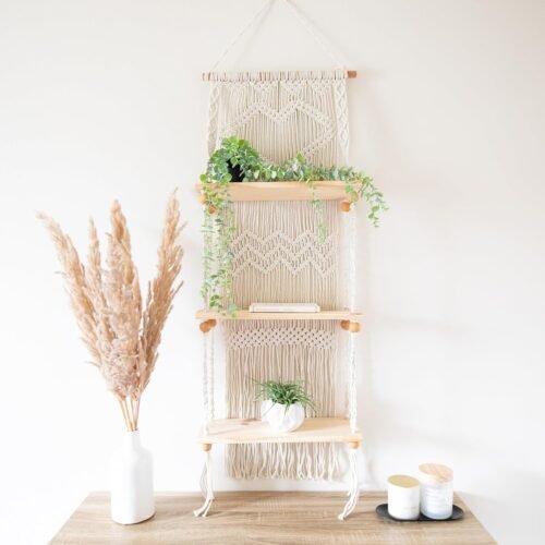 Boho Hanging Shelf
