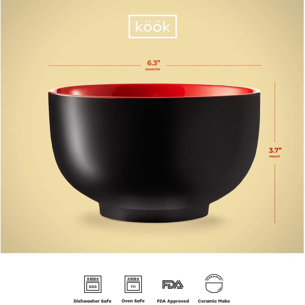 Ceramic Ramen Bowl Set