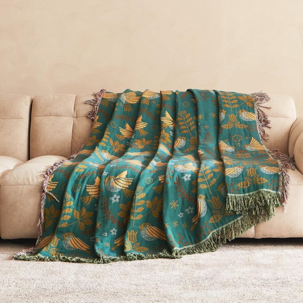 Rustic Boho Throw Blanket