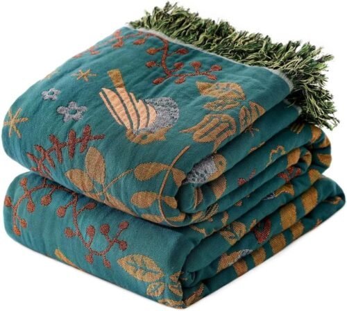 Rustic Boho Throw Blanket
