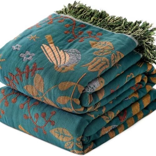 Rustic Boho Throw Blanket