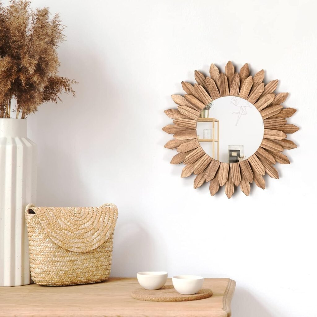 Rustic Boho Wall Mirror